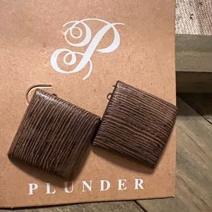 Brand New Wooden Earrings